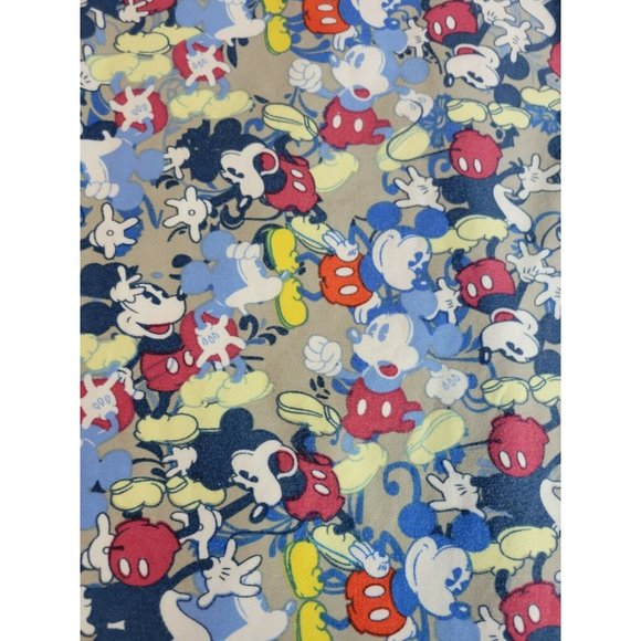LuLaRoe Disney TC Leggings w/ vintage Mickey Mouse unicorn - Picture 4 of 8
